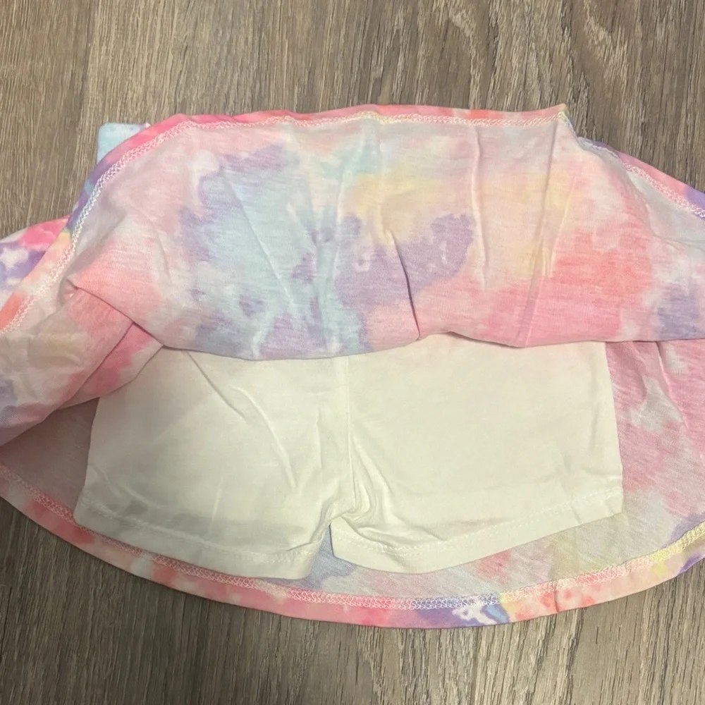 The Children's Place Colorful Tie-Dye Skort
